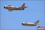 North American F-86F Sabre   &  MiG-15 - Planes of Fame Airshow 2012: Day 2 [ DAY 2 ]