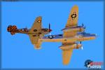 Curtiss P-40N Warhawk   &  B-25J Mitchell - Apple Valley Airshow 2013