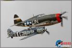 Republic P-47G Thunderbolt   &  FW-190 A-8N - Planes of Fame Airshow 2016: Day 2 [ DAY 2 ]