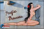 B-25J Mitchell Pacific Princess  Nose Art - Planes of Fame Airshow 2016: Day 3 [ DAY 3 ]
