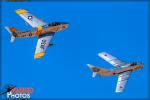North American F-86F Sabre   &  MiG-15 - Los Angeles County Airshow 2018: Day 3 [ DAY 3 ]