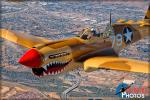 Curtiss P-40N Warhawk - Air to Air Photo Shoot - October 10, 2015