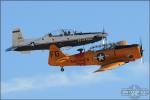 North American AT-6G Texan   &  T-6A TexanII - Edwards AFB Airshow 2005 [ DAY 1 ]