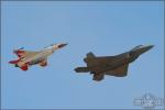 Lockheed F-22A Raptor   &  F-16D Viper