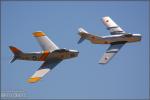 North American F-86F Sabre   &  MiG-15 - Planes of Fame Airshow 2006 [ DAY 1 ]