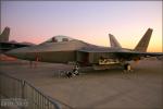 Airshow Sunset: F-22A Raptor - Nellis AFB Airshow 2007 [ DAY 1 ]