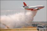 Boeing DC-10 Tanker  Water Drop - March ARB Air Fest 2008: Day 2 [ DAY 2 ]