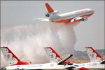 Boeing DC-10 Tanker  Water Drop - March ARB Air Fest 2008: Day 2 [ DAY 2 ]