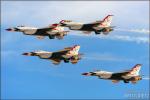 United States Air Force Thunderbirds - Nellis AFB Airshow 2008 [ DAY 1 ]