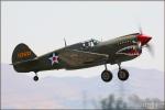 Curtiss P-40E Warhawk - Planes of Fame Airshow 2008: Day 2 [ DAY 2 ]