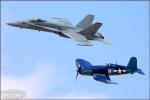 United States Navy Legacy Flight - Riverside Airport Airshow 2008