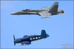 United States Navy Legacy Flight - Riverside Airport Airshow 2008