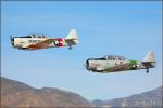 North American Harvard IIA   &  SNJ-5 Texan - Cable Airport Air Faire 2009