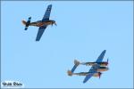 North American P-51D Mustang   &  P-38L Lightning - Edwards AFB Airshow 2009