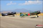 Grumman F6F-5N Hellcat   &  A6M2 Zero