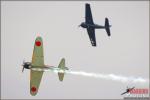 Mitsubishi A6M2 Zero   &  F6F-5N Hellcat - NBVC Point Mugu Airshow 2010 [ DAY 1 ]