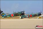 Mitsubishi A6M2 Zero   &  A6M3 Zero - Camarillo Airport Airshow 2011