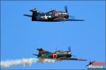 Grumman F6F-5N Hellcat   &  A6M2 Zero - MCAS El Toro Airshow 2011