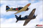 Mitsubishi A6M2 Zero   &  F8F-2 Bearcat