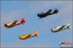 North American SNJ Texans   &  AT-6 Texans - Riverside Airport Airshow 2011