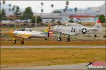 North American SNJ Texans   &  T-6 Texans - Riverside Airport Airshow 2012