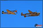 North American P-51D Mustang   &  P-38J Lightning - Apple Valley Airshow 2013