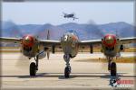 Lockheed P-38J Lightning   &  P-47G Thunderbolt - Planes of Fame Airshow 2013 [ DAY 1 ]