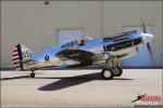 Curtiss P-40C Warhawk - Planes of Fame Pre-Airshow Setup 2013 [ DAY 1 ]