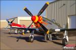 North American Strega Racer   &  P-51D Mustang - Planes of Fame Pre-Airshow Setup 2013 [ DAY 1 ]