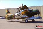 Douglas A-1E Skyraider - Planes of Fame Pre-Airshow Setup 2013: Day 2 [ DAY 2 ]