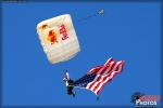 Red Bull  Skydiver - LA County Airshow 2014 [ DAY 1 ]