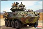 US Marine Corps LAV-25 - MCAS Miramar Airshow 2014 [ DAY 1 ]