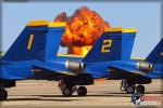 Blue Angels   &  Pyro Explosions - NAF El Centro Airshow 2014