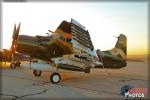 Douglas A-1E Skyraider - Planes of Fame Airshow 2014 [ DAY 1 ]