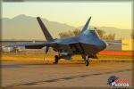 Lockheed F-22A Raptor - Planes of Fame Airshow 2014 [ DAY 1 ]