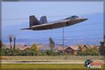 Lockheed F-22A Raptor - Planes of Fame Airshow 2014 [ DAY 1 ]