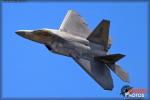 Lockheed F-22A Raptor - Planes of Fame Airshow 2014 [ DAY 1 ]