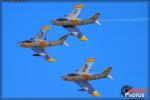 The Horsemen F-86F Sabres - Planes of Fame Airshow 2014 [ DAY 1 ]