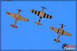 The Horsemen P-51D Mustangs - Planes of Fame Airshow 2014 [ DAY 1 ]