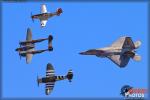 United States Air Force Heritage Flight - Planes of Fame Airshow 2014 [ DAY 1 ]
