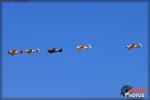 North American T-6 Texan  Parade - Riverside Airport Airshow 2014