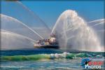 Port of Long Beach Fire Boat - Huntington Beach Airshow 2016: Day 2 [ DAY 2 ]
