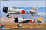 Pearl Harbor Reenactment Tora Zeros - LA County Airshow 2016 [ DAY 1 ]