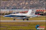 NASA Armstrong F/A-18B Hornet - March ARB Airshow 2016 [ DAY 1 ]