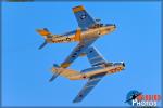 North American F-86F Sabre   &  MiG-15 - March ARB Airshow 2016: Day 3 [ DAY 3 ]
