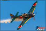 Mitsubishi A6M2 Zero - Planes of Fame Airshow 2016 [ DAY 1 ]