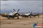 North American P-51D Mustangs - Planes of Fame Airshow 2016 [ DAY 1 ]