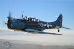 Douglas SBD-5 Dauntless - Air to Air Photo Shoot - September 3, 2005