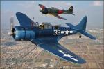 Douglas SBD-5 Dauntless   &  A6M5 Zero - Air to Air Photo Shoot - December 3, 2005