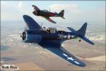 Douglas SBD-5 Dauntless   &  A6M5 Zero - Air to Air Photo Shoot - December 3, 2005